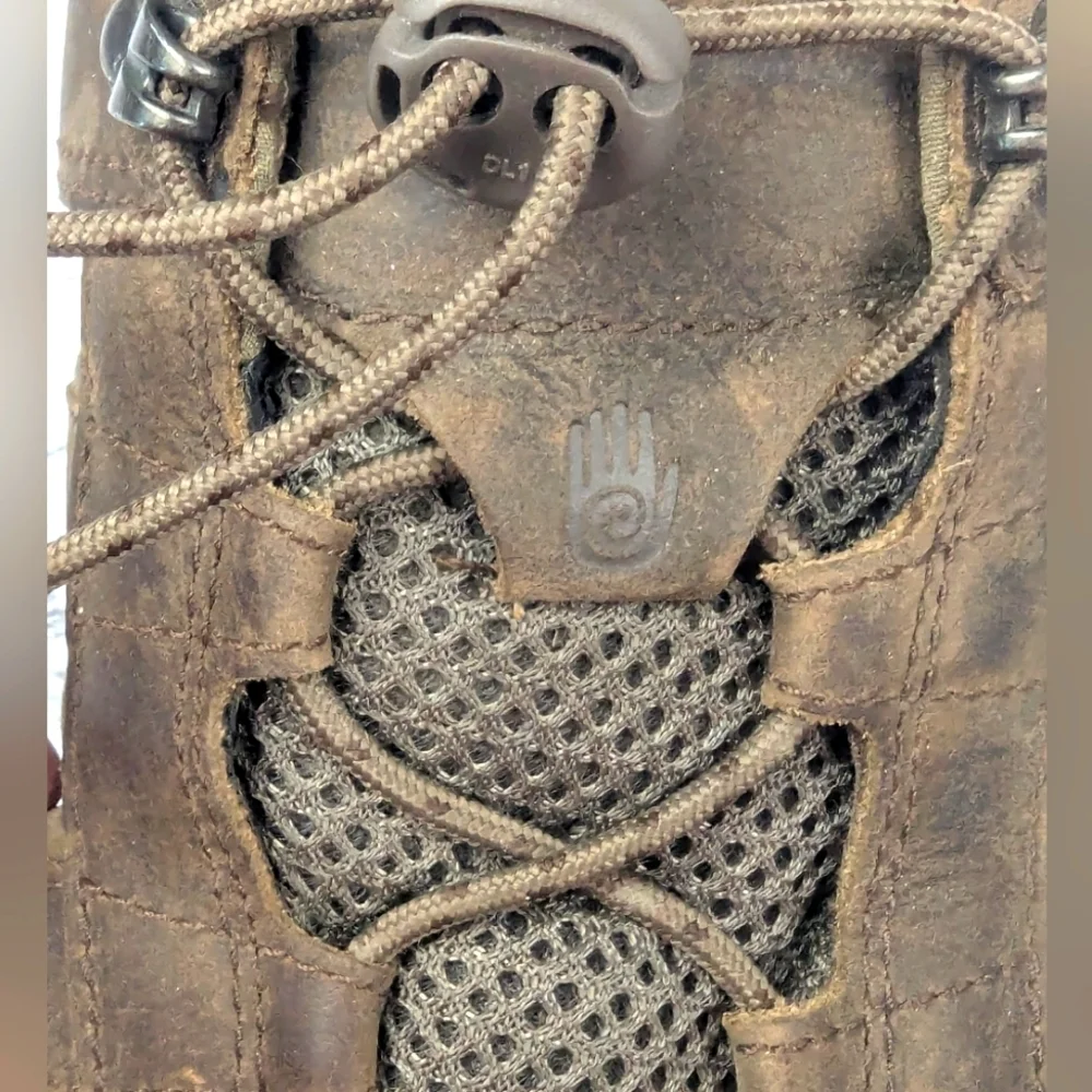 Teva Kimtah Size 12 Men's Leather Sandals Brown